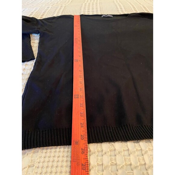 Grade & Gather Men's Black Crew Neck Sweater Size Small / Medium Classic - Picture 8 of 8